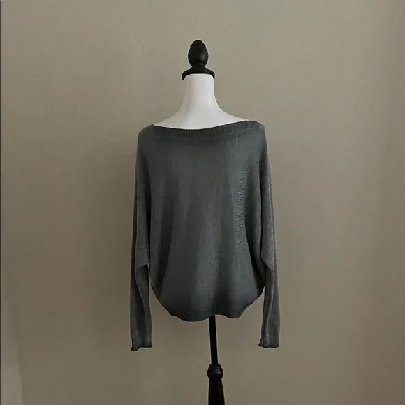 GiGi Moda Chic Gray Women's long sleeve Cardigan - Picture 8 of 11